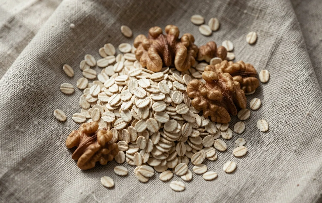 Textural representation of natural food foundations